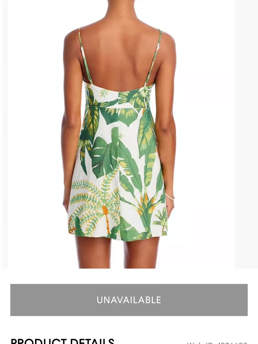 FARM Rio
Tropical Forest Linen Mini Dress - Picture 3 of 6